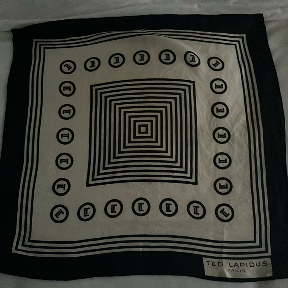Scarf by Ted Lapidus, silk
